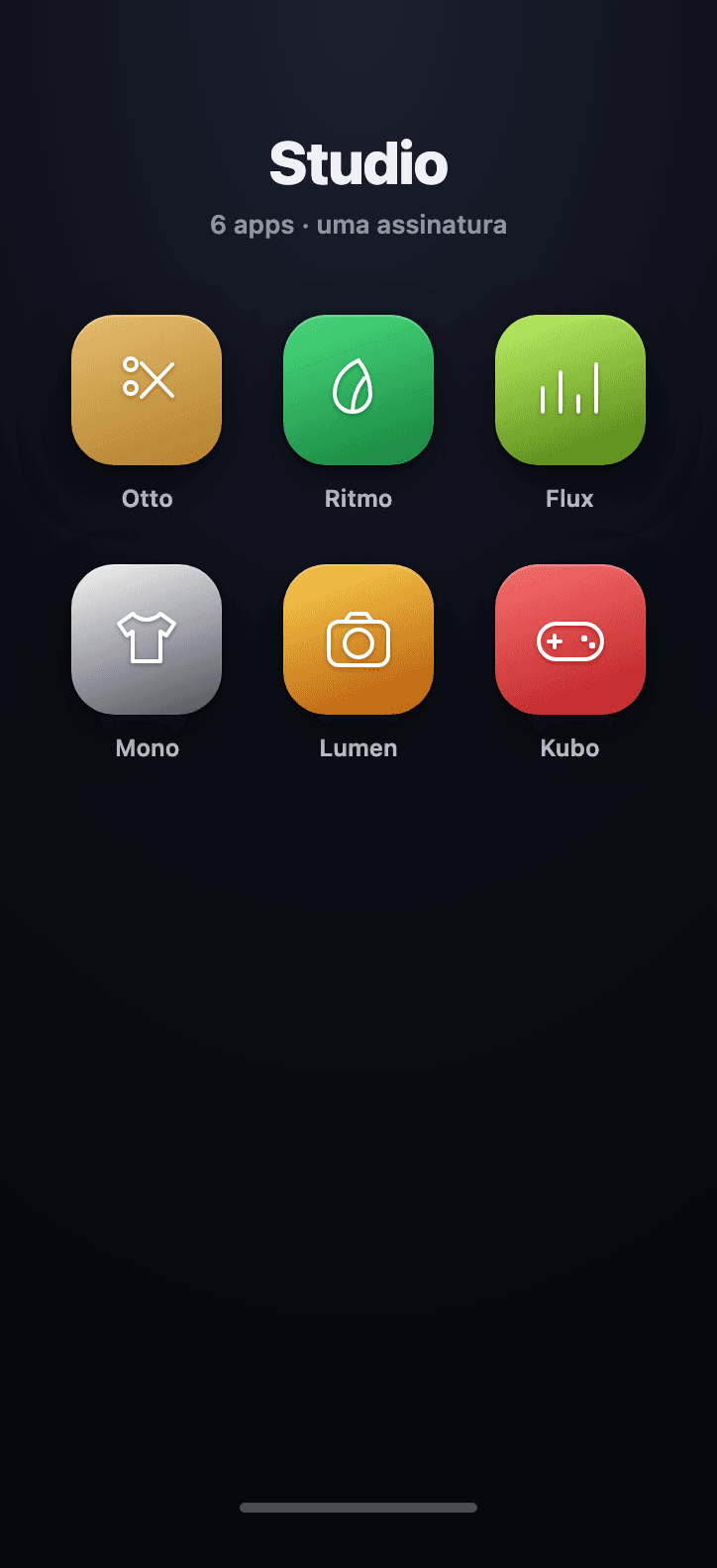 Studio pack preview on smartphone